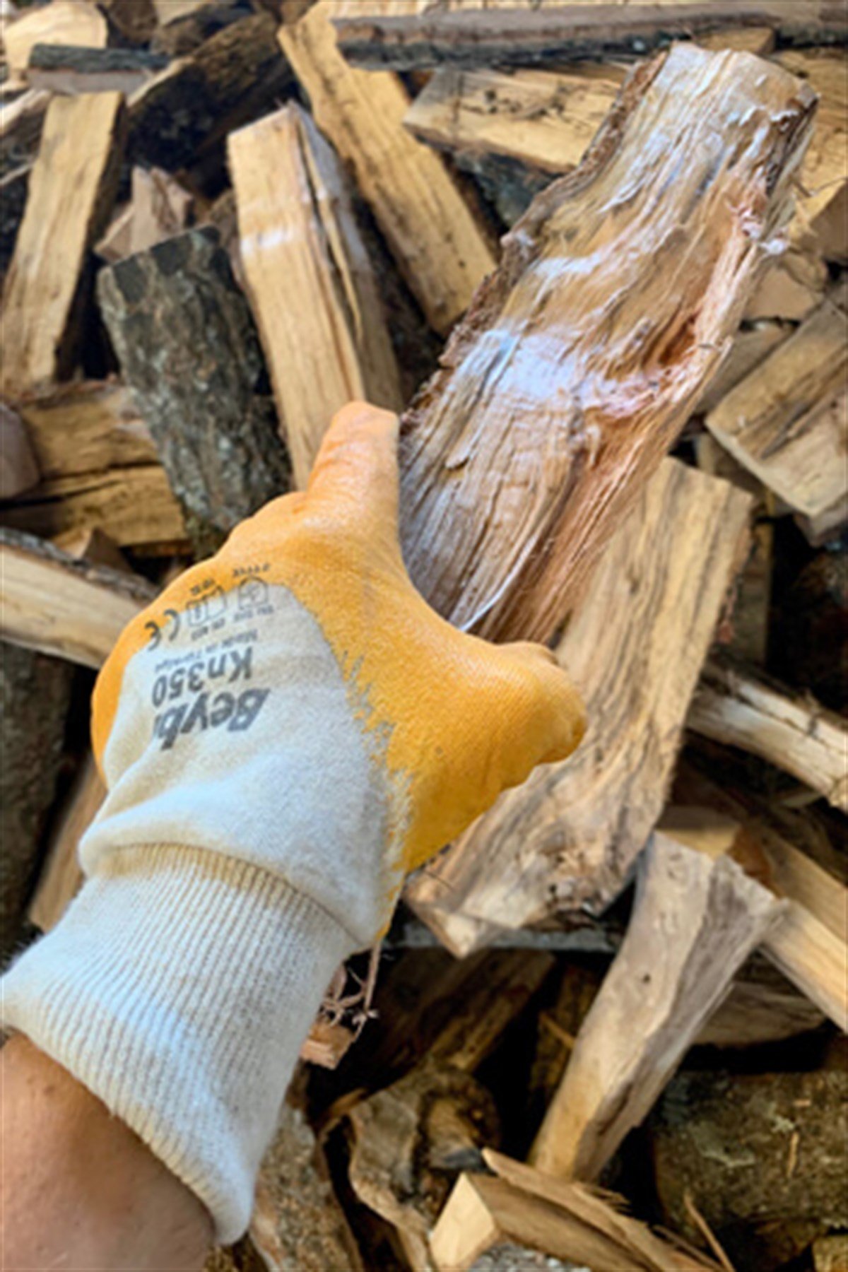 Şömine Odun Eldiveni