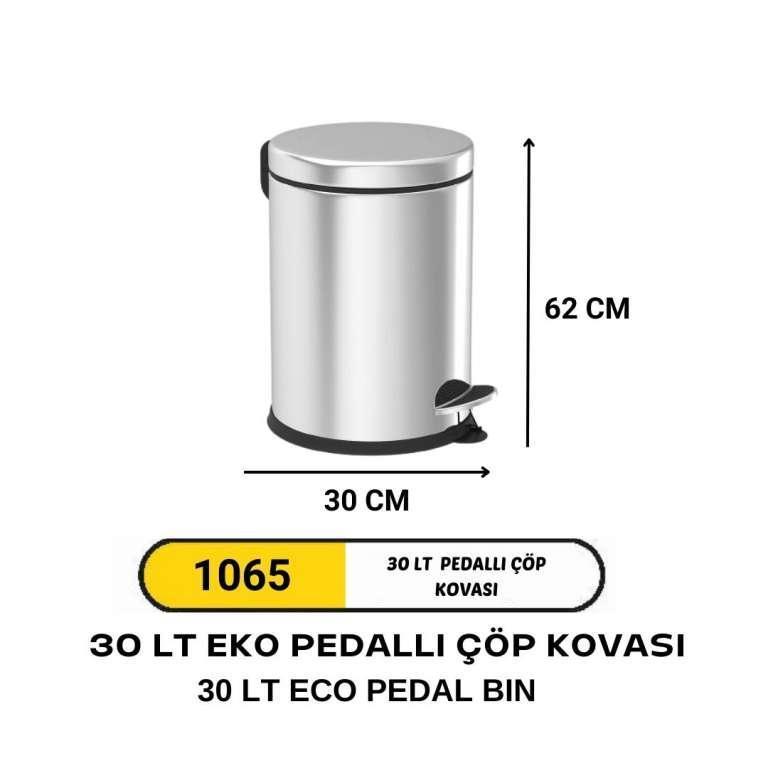 20 LİTRE EKO PEDALLI ÇÖP KOVASI 