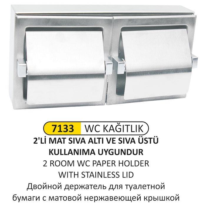 2'Lİ MAT WC KAĞITLIĞI