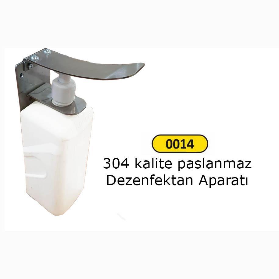 304 KALİTE PASLANMAZ DEZENFEKTAN APARATI