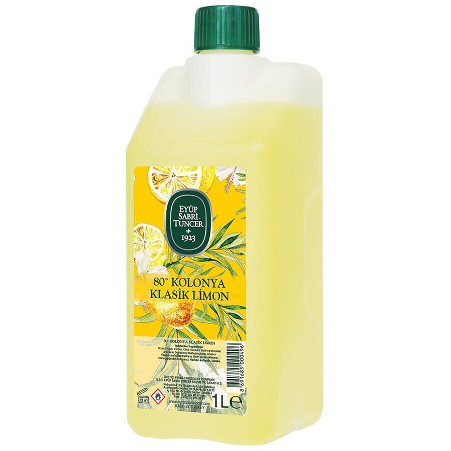 Eyüp Sabri Tuncer Limon Kolonyası Bidon 1 Litre