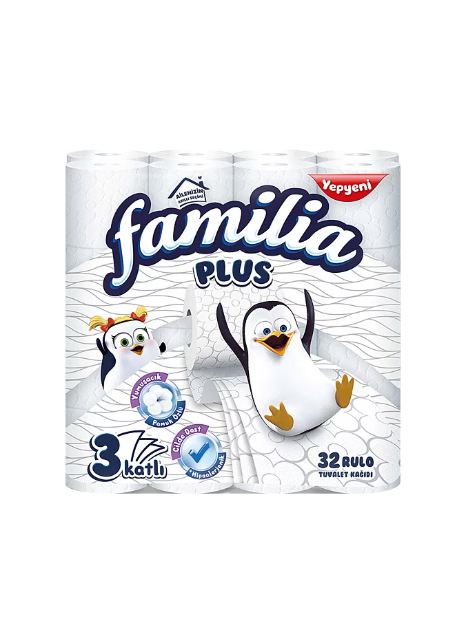 Familia Plus 3 Katlı 32'li Tuvalet Kağıdı