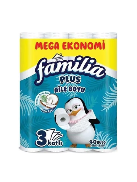 Familia Plus Coconut Özlü 40'lı Tuvalet Kağıdı