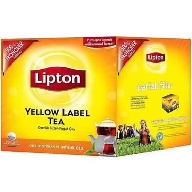 Lipton Yellow Label Demlik Poşet Çay 500'lü