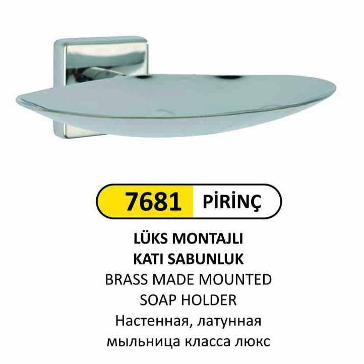 LÜKS MONTAJLI SABUNLUK