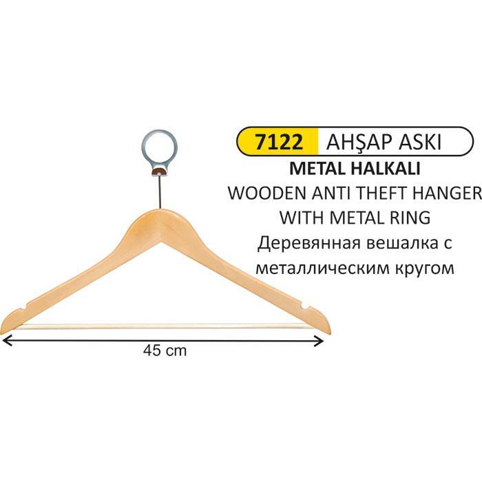 METAL HALKALI AHŞAP ASKI