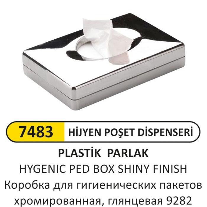 PARLAK HİJYEN POŞET VE KAĞIT PEÇETE DİSPENSERİ