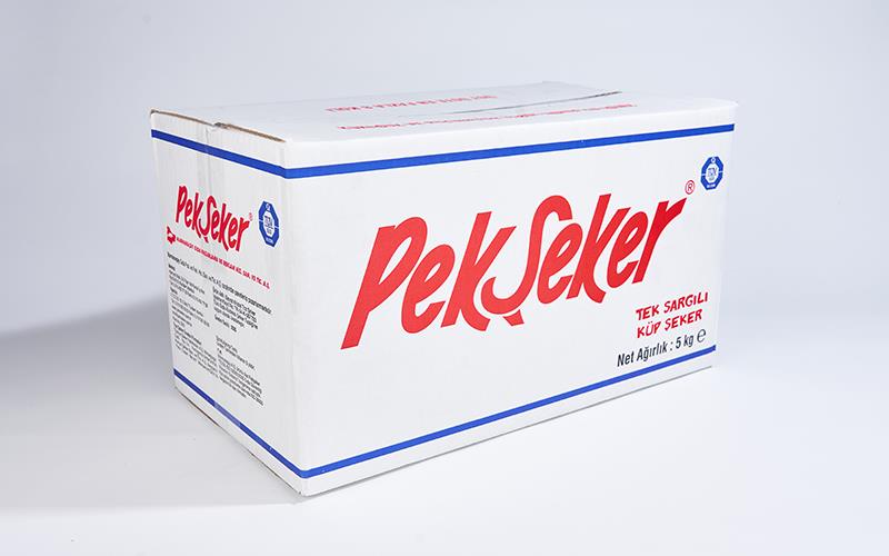 Pekşeker Tek Sargılı Küp Şeker 5 kg