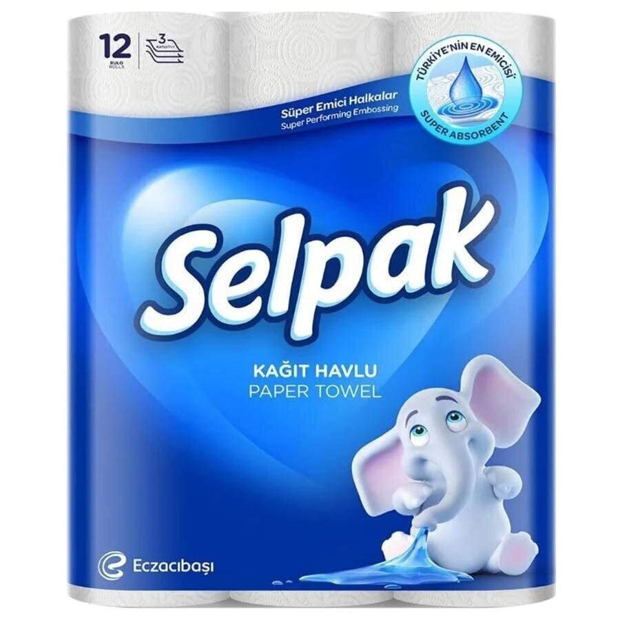 Selpak Kağıt Havlu 12'Li