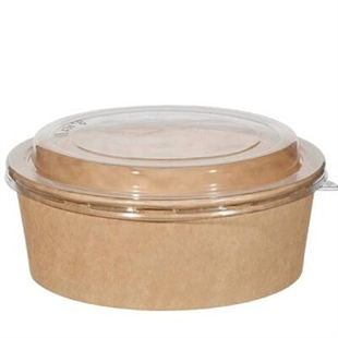 Kraft Karton Salata Kase Kapağı 1100 cc