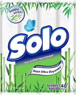 Solo Tuvalet Kağıdı Bambu 40  lı