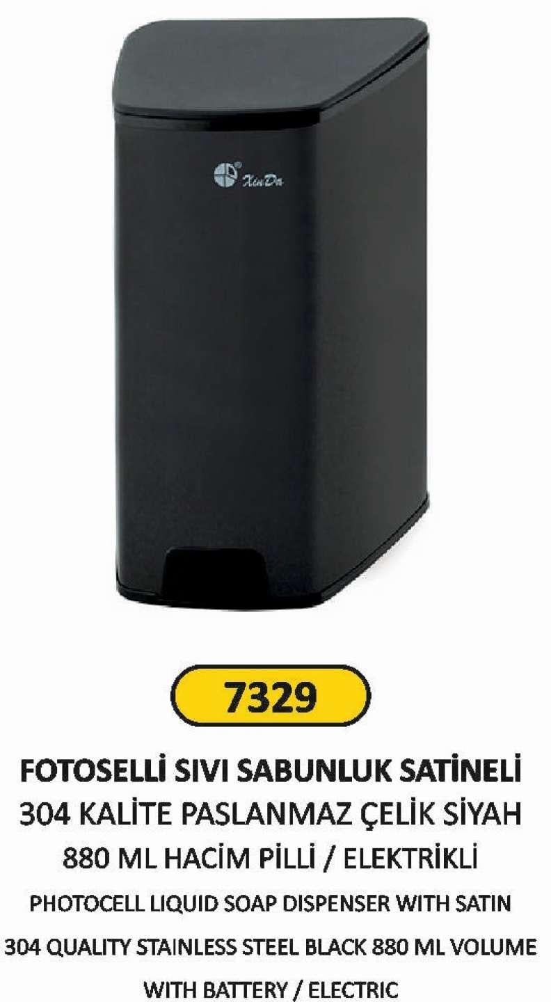 304 KALİTE PASLANMAZ SENSÖRLÜ SIVI SABUN VERİCİ