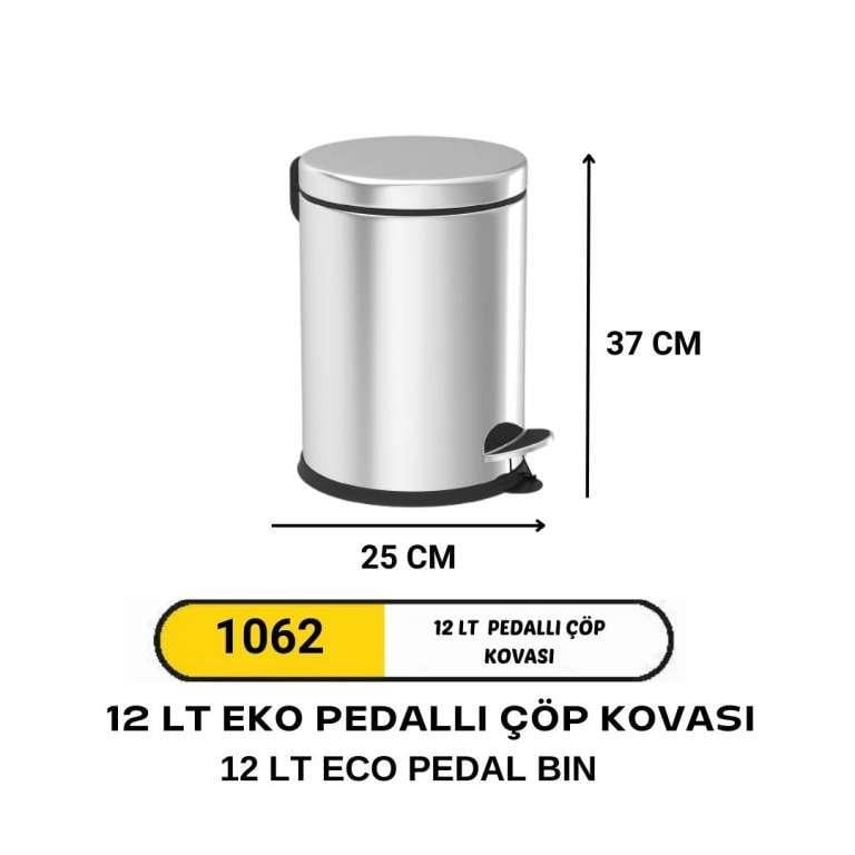 5 LİTRE EKO PEDALLI ÇÖP KOVASI (1062)
