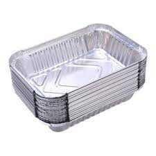 500 GR DİKDÖRTGEN ALÜMİNYUM KAP 