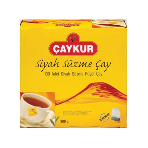 Çaykur Siyah Süzen Bardak Poşet Çay 100'lü