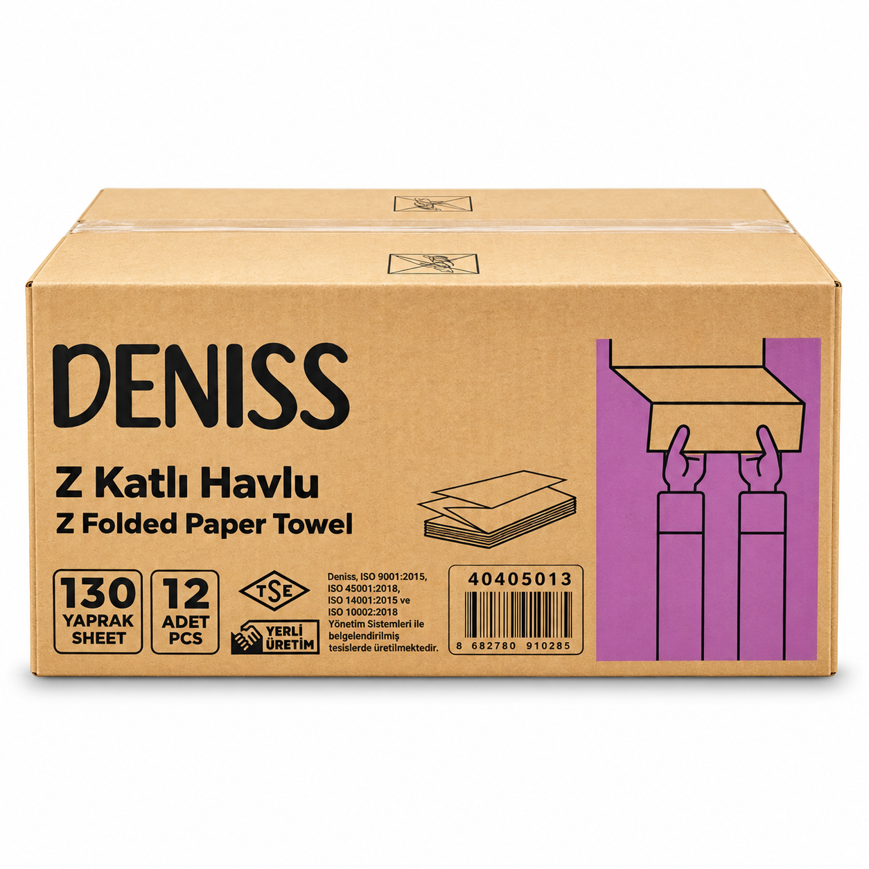 Deniss Z Katlama Havlu / 130