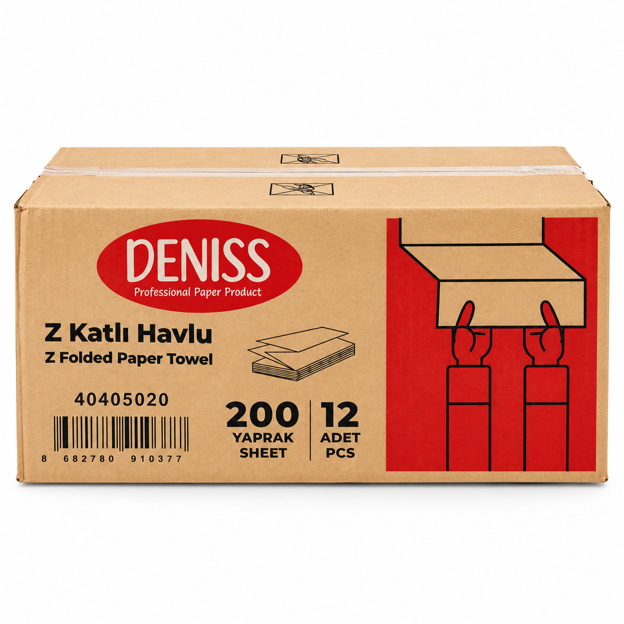 Deniss Z Katlama Havlu / 200