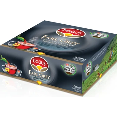 Doğuş Earl Grey Bardak Poşet Çay 100'lü