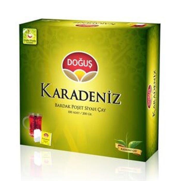 Doğuş Karadeniz Bergamotlu Bardak Poşet Çay 100'lü