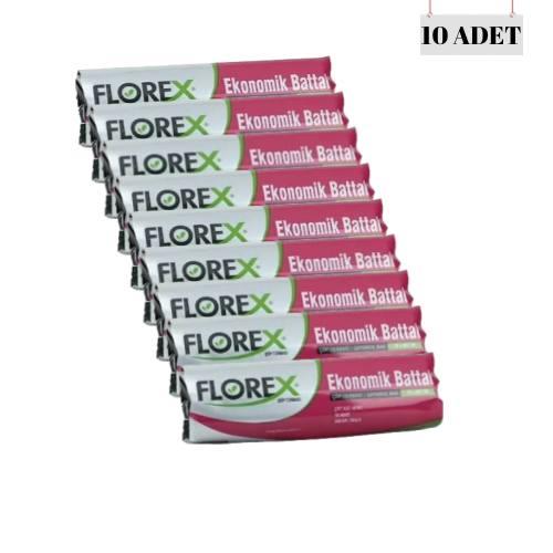 FLOREX 72*95 48 MİCRON EKONOMİK BATTAL BOY ÇÖP POŞETİ (10 ADET)