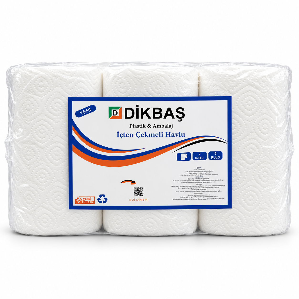 İçten Çekme Kağıt Havlu 2,5 Kg