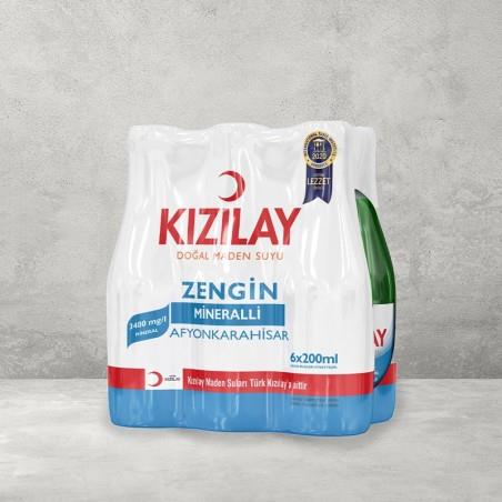 Kızılay Sade Afyonkarahisar Maden Suyu 6 x 200 ml