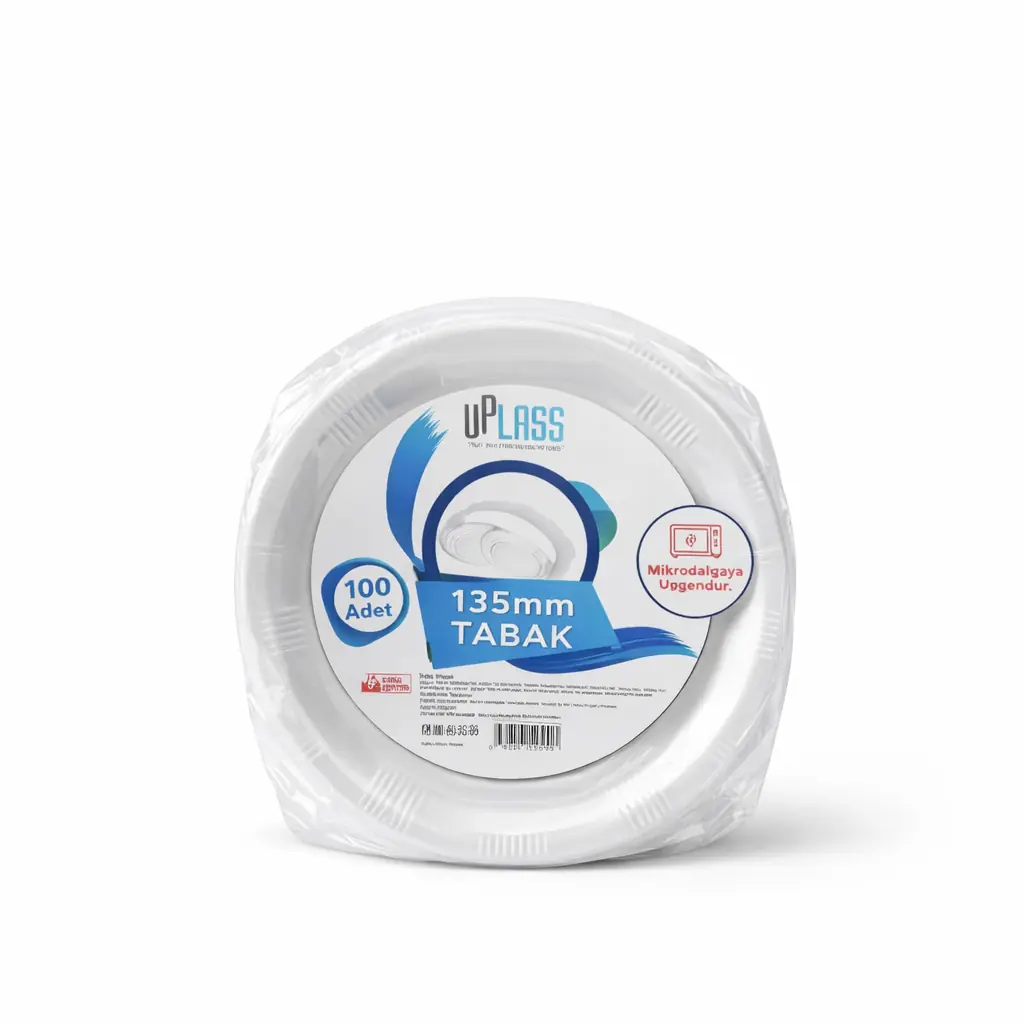 Plastik Tabak 135 mm