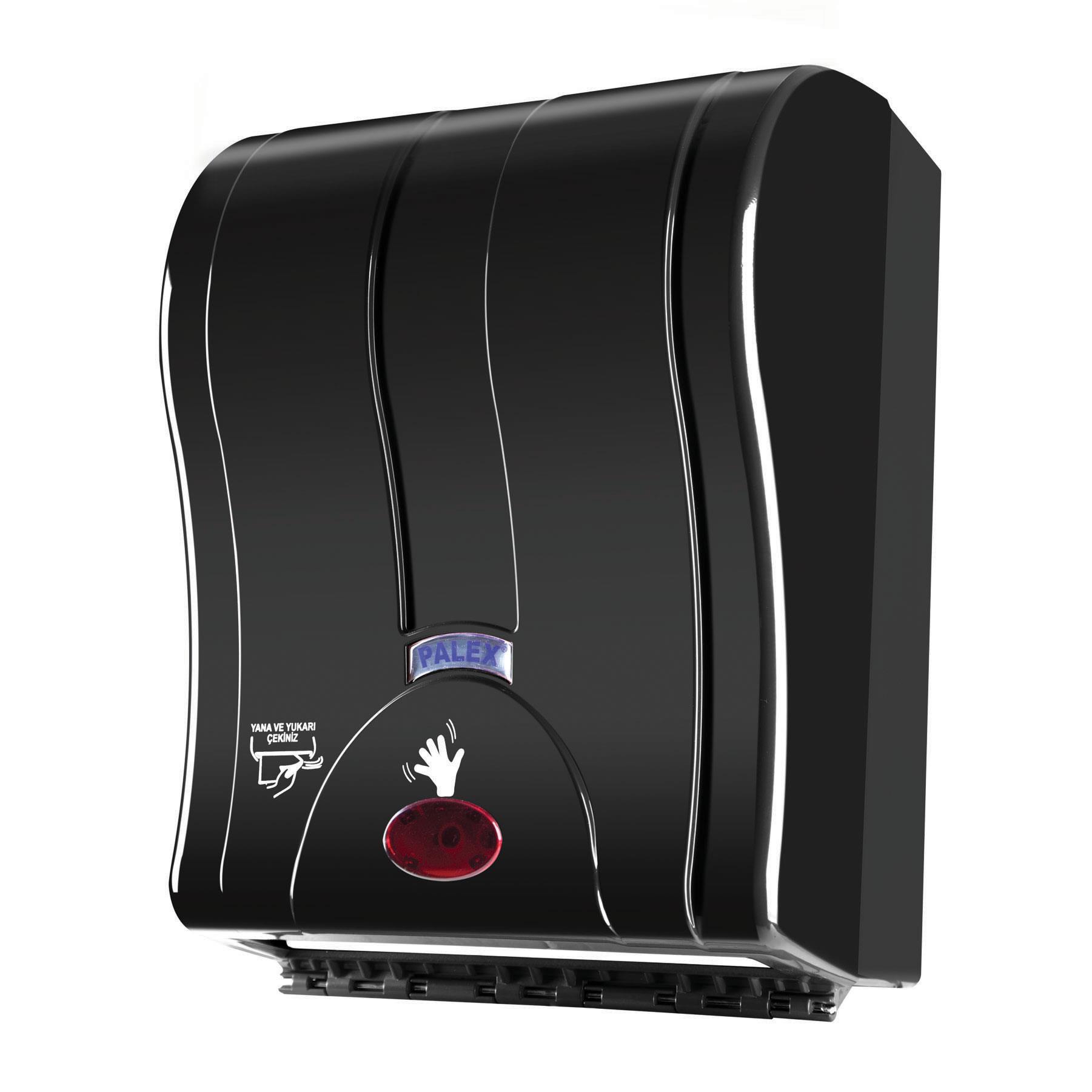 PRESTİJ SİYAH 21 CM OTOMATİK HAVLU DİSPENSERİ 