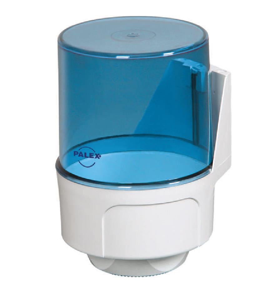 ŞEFFAF MAVİ İÇTEN ÇEKME HAVLU DİSPENSERLERİ