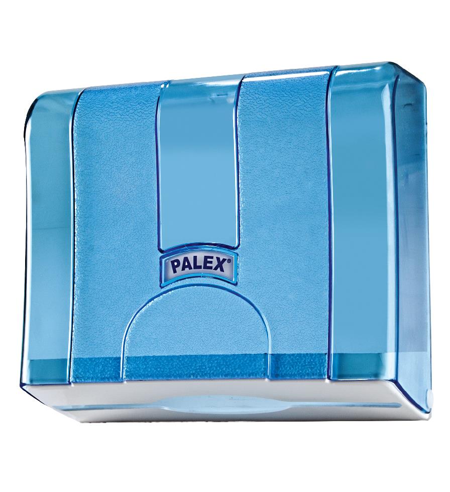 ŞEFFAF MAVİ STANDART Z KATLI KAĞIT HAVLU DİSPENSERİ
