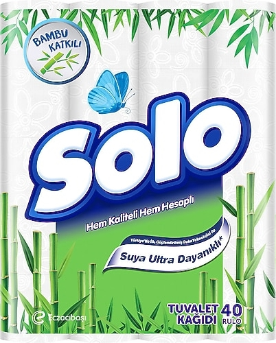 Solo Tuvalet Kağıdı Bambu 40 ' lı