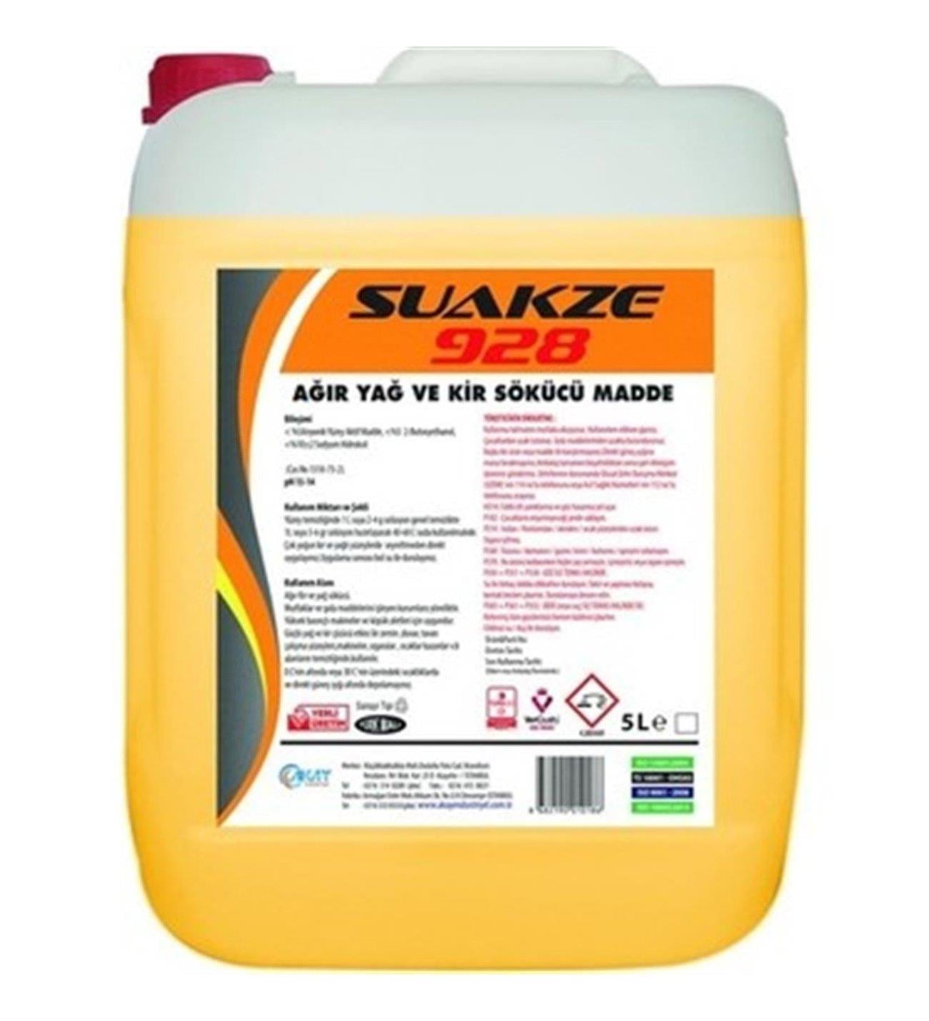 SUAKZE 928 AĞIR KİR VE YAĞ SÖK.