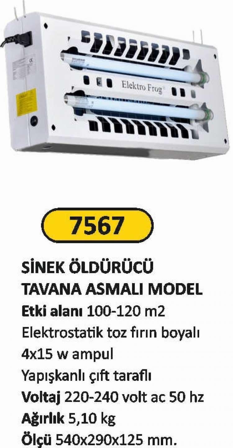 TAVAN ASMALI SİNEK ÖLDÜRÜCÜ 