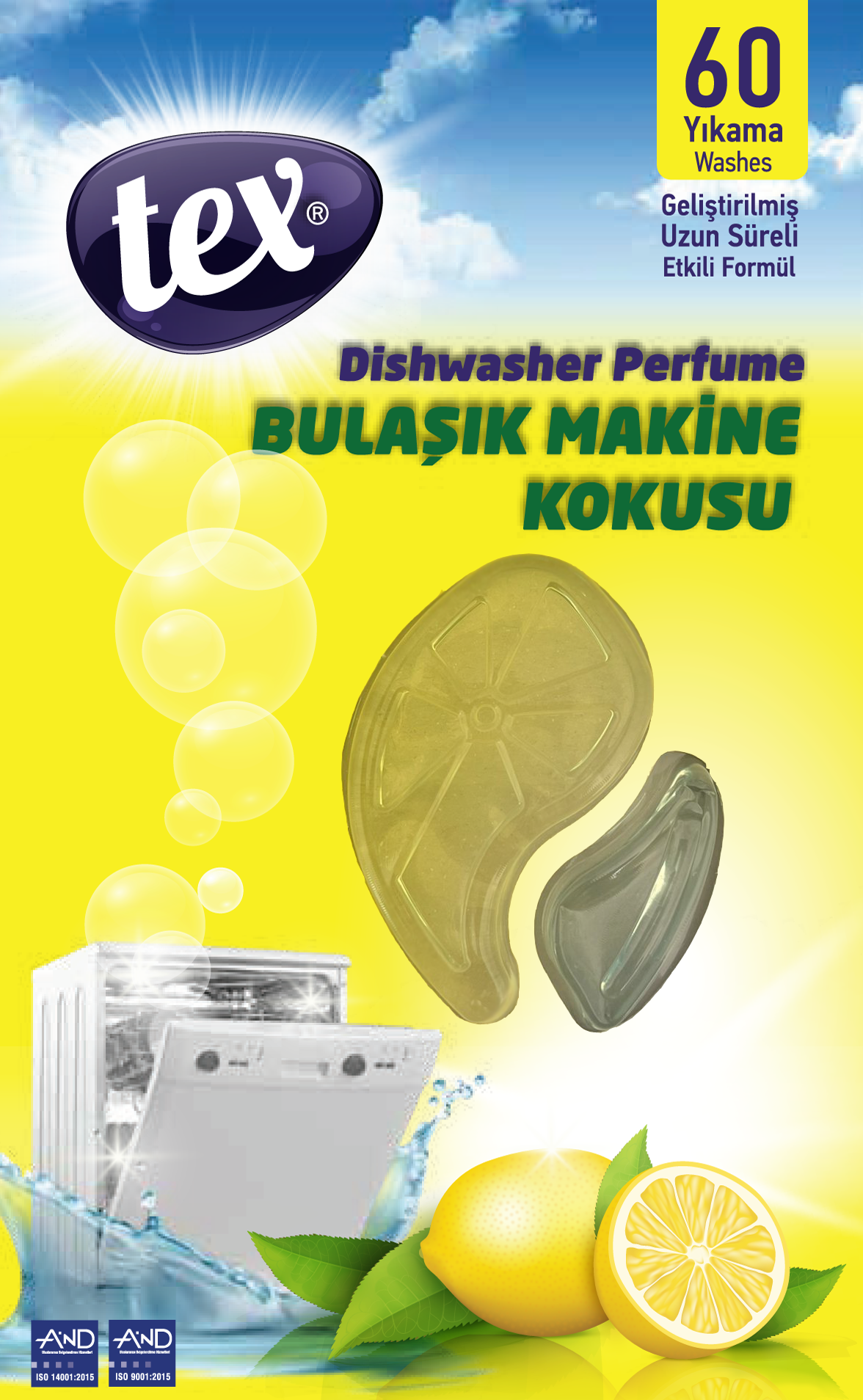 TEX BULAŞIK MAKİNASI KOKUSU 