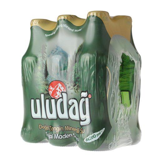 Uludağ Doğal Maden Suyu 6 x 200 ml