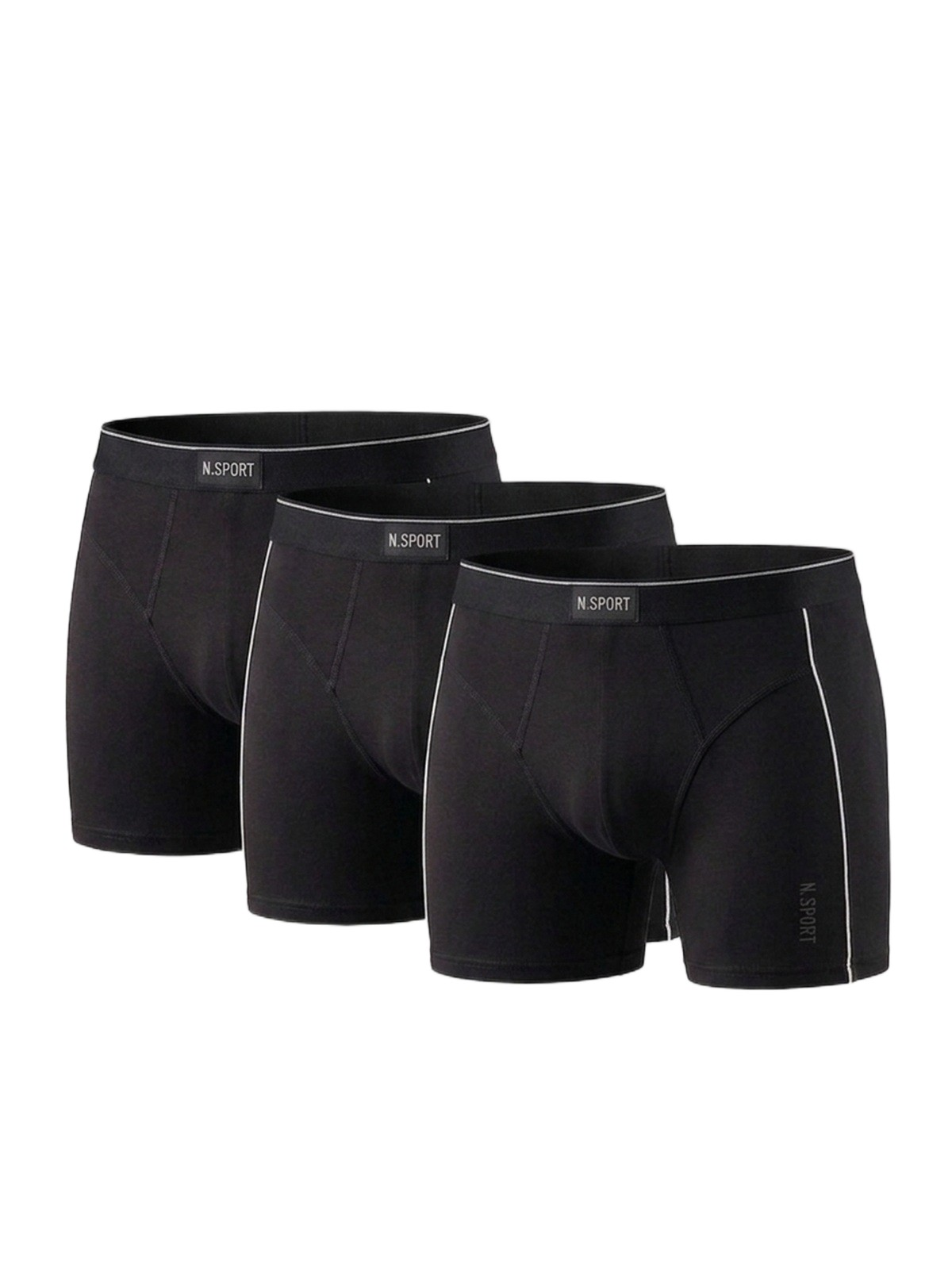 BoxerJTAW26BXR1898 197 BY NAMALDI %46 MODAL %46 PAMUK %8  ELASTANLI ERKEK 3'LÜ JANTİ BOXERJanti