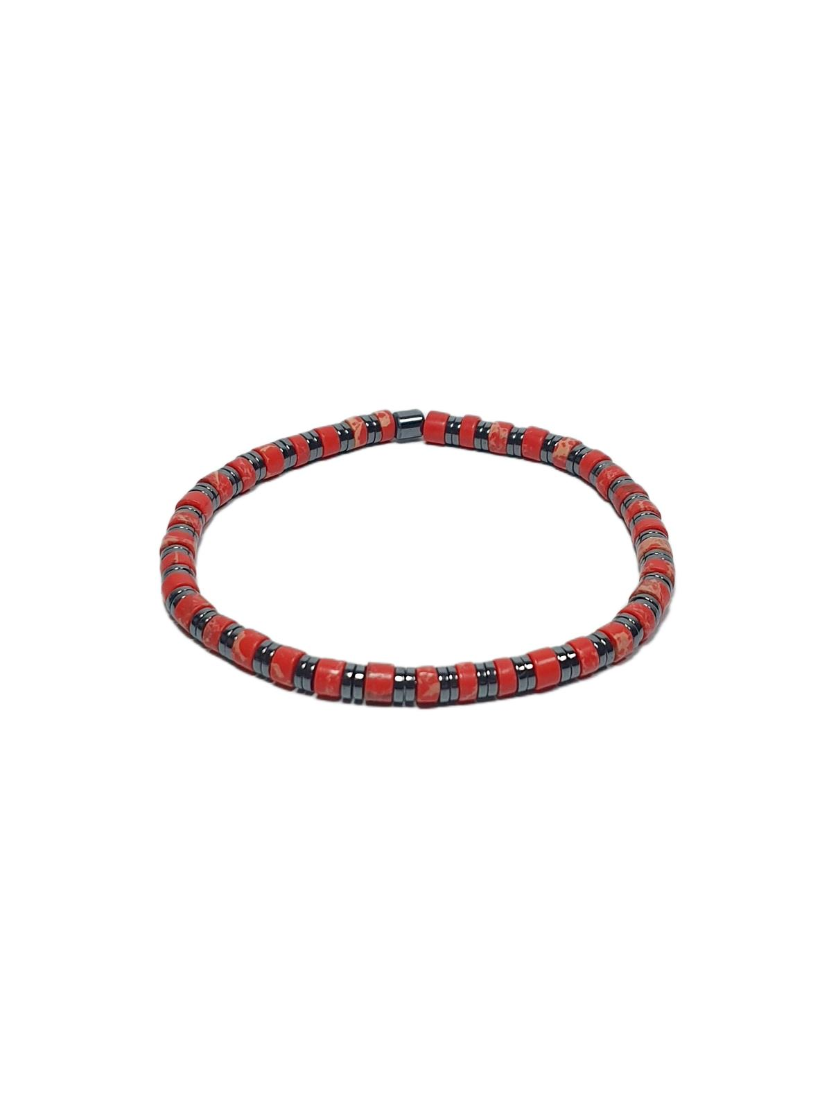 Doğaltaş BileklikJTSS26BLK1755 VARASİT ONYX DİSK DOĞALTAŞ ESNEK 4 MM JANTİ BİLEKLİKJanti