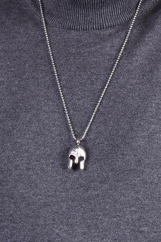 KolyeJKMA20015 JANTİ KOLYE MİĞFER YÜZÜ FİGÜRLÜJanti