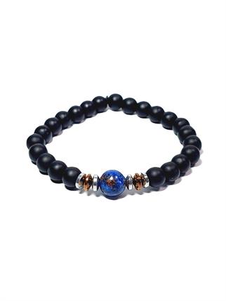 BileklikJTAW24DOB1354 JANTİ BİLEKLİK ORİJİNAL CEYT HEMATİT ONYX DOĞALTAŞ 10 MM ve 8 MMJanti