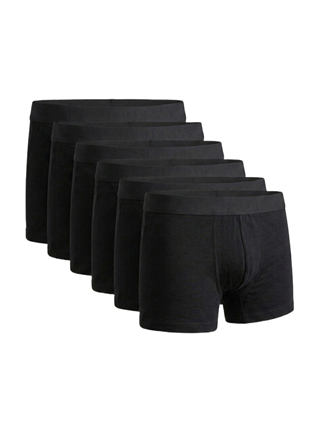 BoxerJTAW26BXR1901 128 BY NAMALDI %90 PAMUK %10  ELASTANLI ERKEK 6'LI JANTİ BOXERJanti