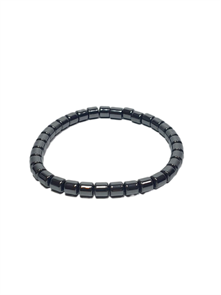 Doğaltaş BileklikJTSS26BLK1739 HEMATİT DOĞALTAŞ GARANTİLİ JANTİ BİLEKLİKJanti