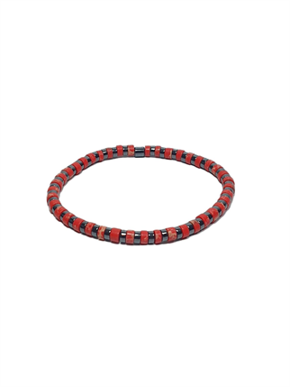 Doğaltaş BileklikJTSS26BLK1754 VARASİT ONYX DİSK DOĞALTAŞ ESNEK 4 MM JANTİ BİLEKLİKJanti