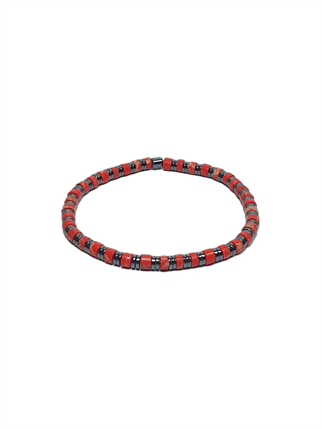 Doğaltaş BileklikJTSS26BLK1755 VARASİT ONYX DİSK DOĞALTAŞ ESNEK 4 MM JANTİ BİLEKLİKJanti