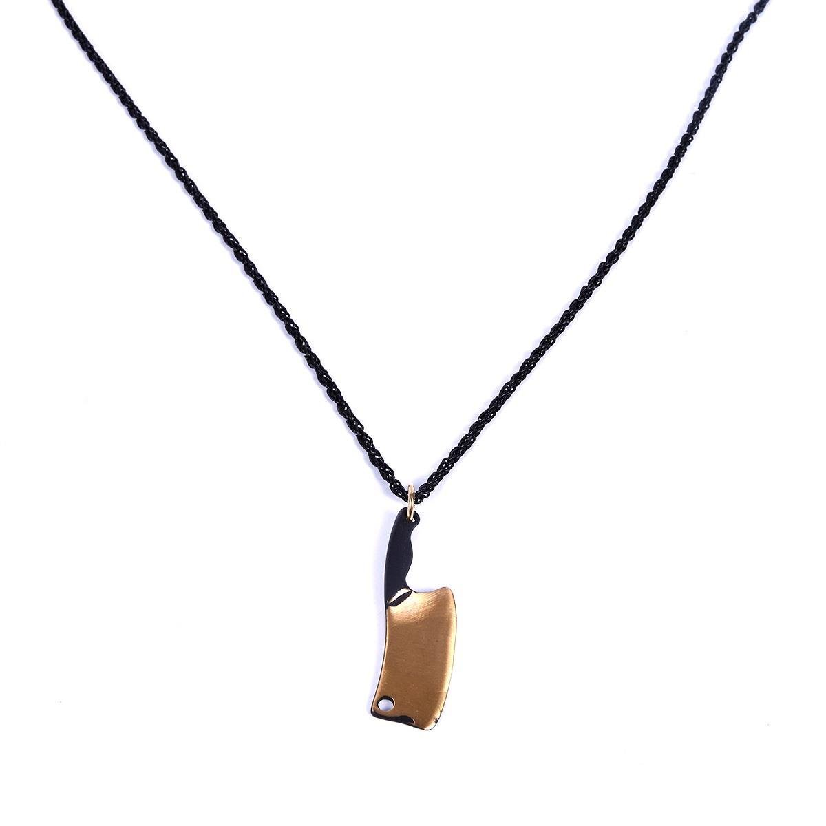 KolyeJKMA19045 JANTİ KOLYE ÇELİK SATIR FİGÜRLÜJanti