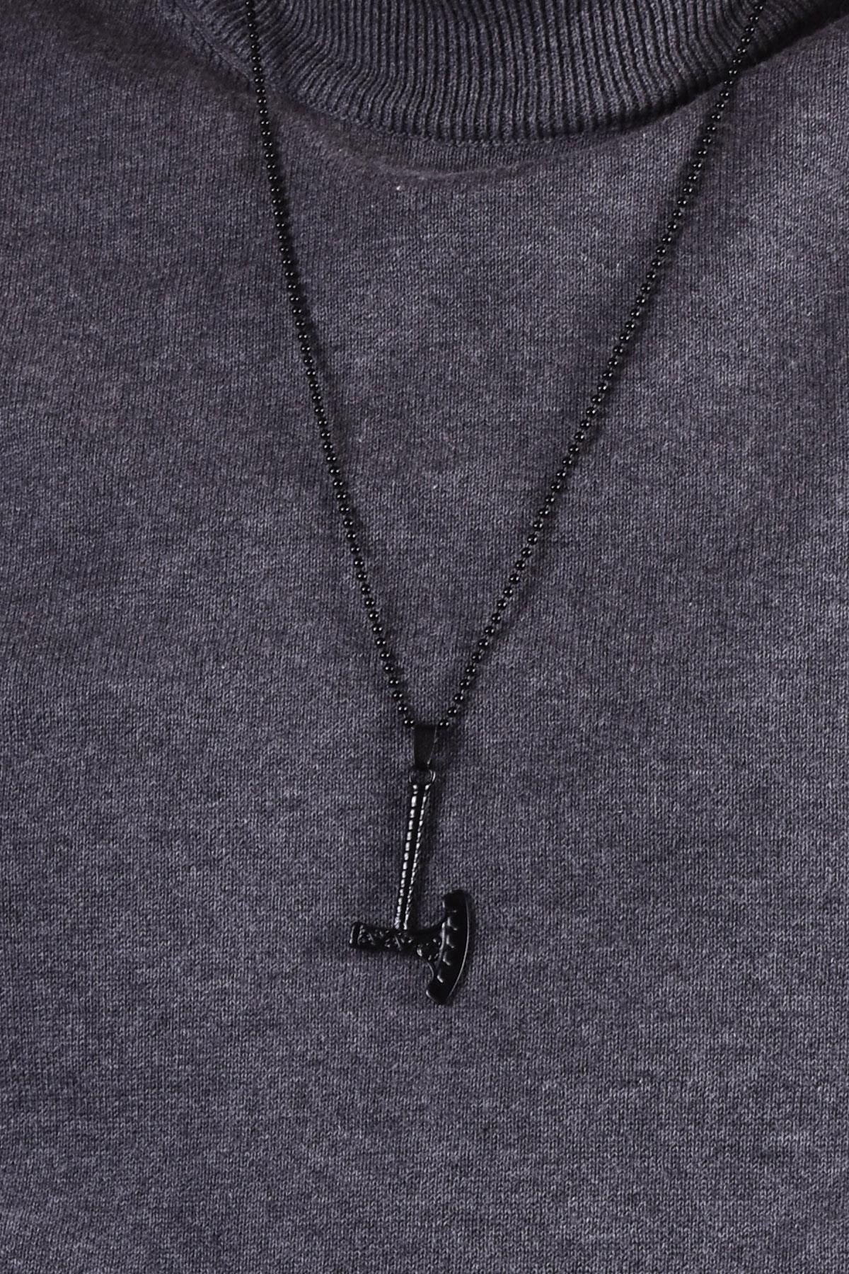 KolyeJKMA20009 JANTİ KOLYE TEK ATARFLI BALTA FİGÜRLÜJanti