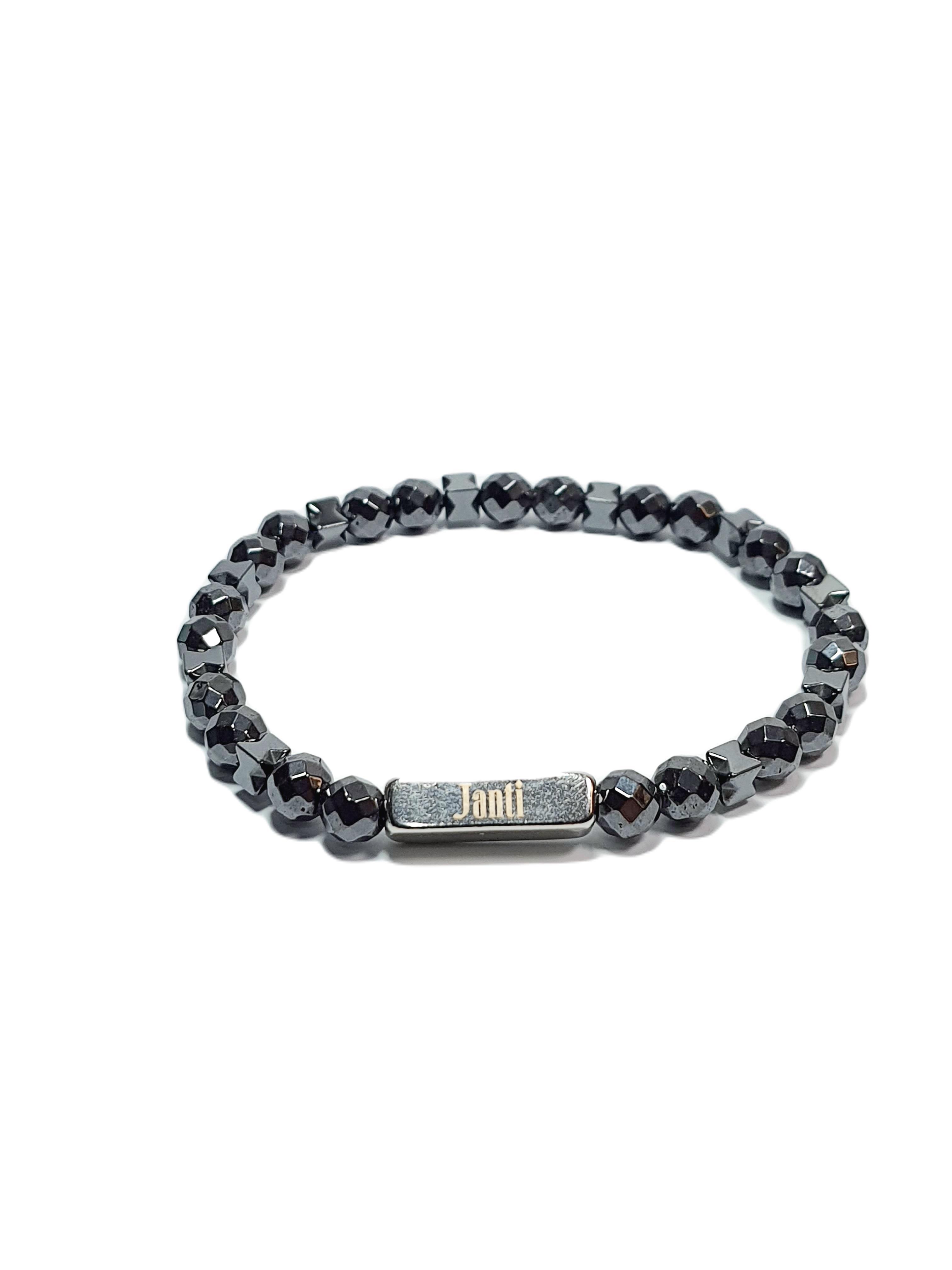 BileklikJTAW23DOB1298 JANTİ BİLEKLİK ORİJİNAL HEMATİT DOĞALTAŞ GARANTİLİ FATURALIJanti