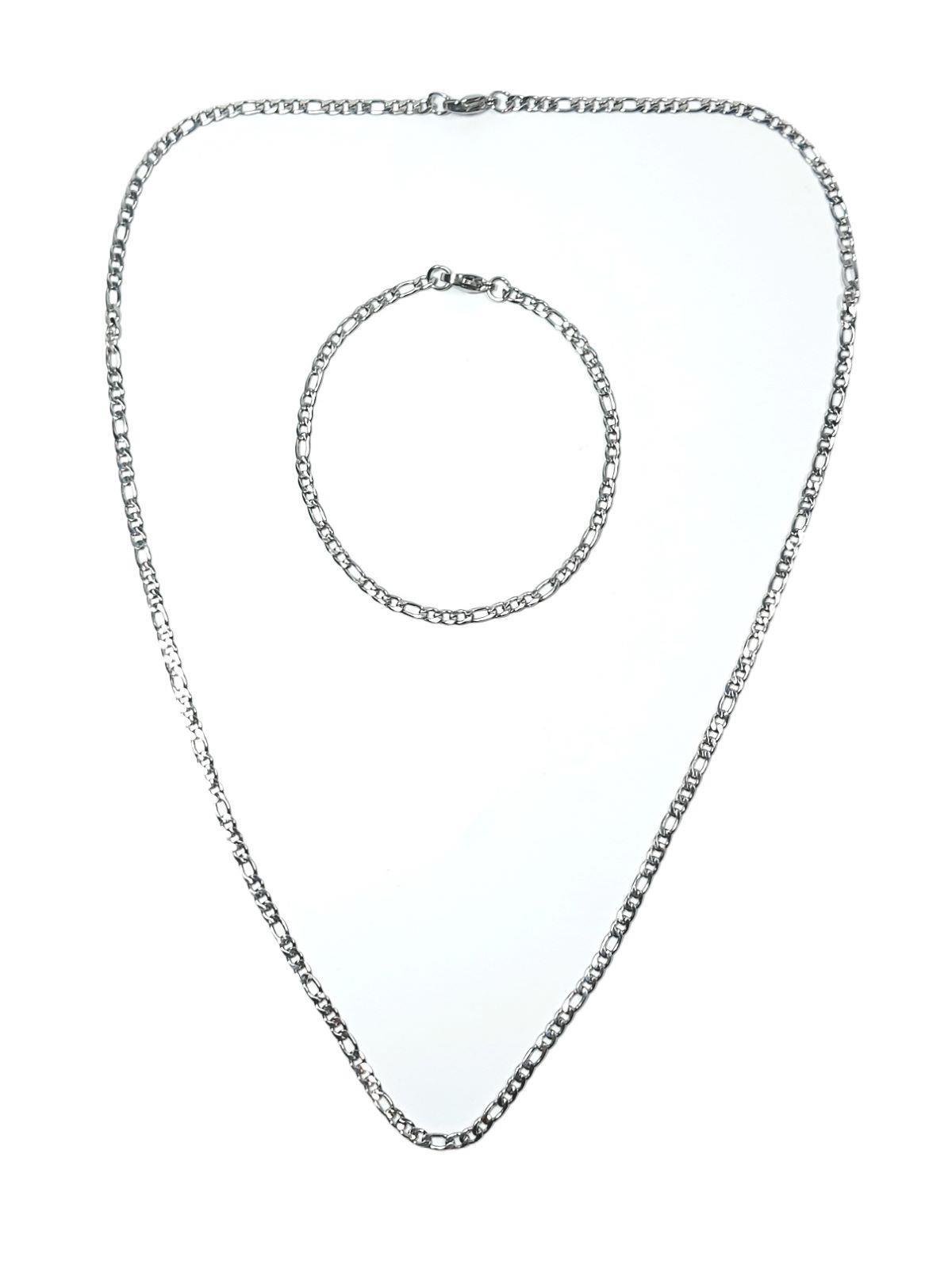 Çelik KolyeJTAW24ÇKB1403 JANTİ ERKEK KOLYE BİLEKLİK KOMBİN PASLANMAZ ÇELİK 316L GURMET ZİNCİR TASARIM GARANTİLİJanti