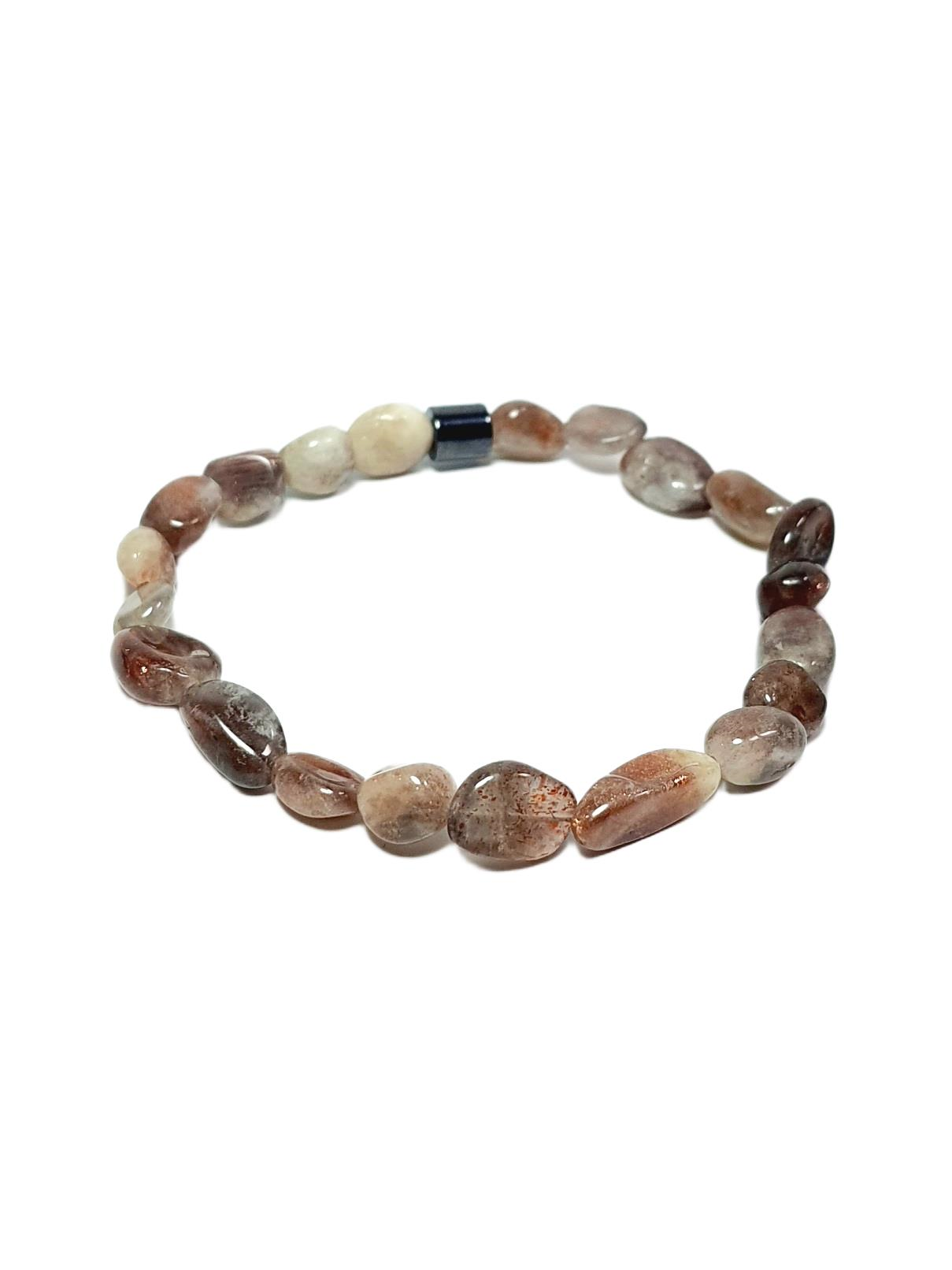 Doğaltaş BileklikJTAW25BLK1591 GÜNEŞ ve HEMATİT DOĞALTAŞ ESNEK TASARIM KAHVERENGİ GARANTİLİ HEDİYE KUTULU JANTİ DOĞALTAŞ BİLEKLİKJanti