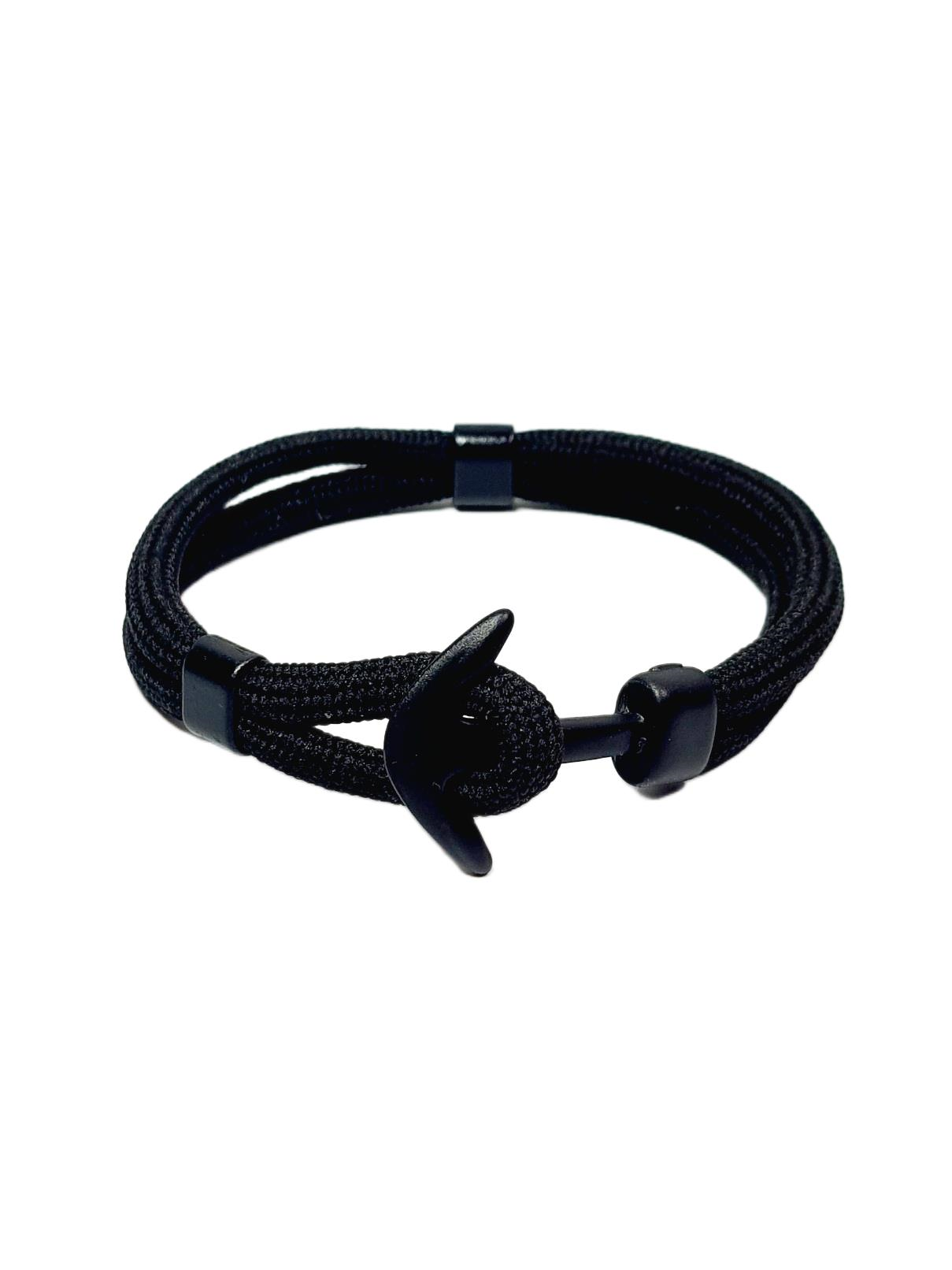 BileklikJTAW25BLK1603 ÇAPAMODEL İPLİ TASARIM SİYAH  JANTİ BİLEKLİKJanti