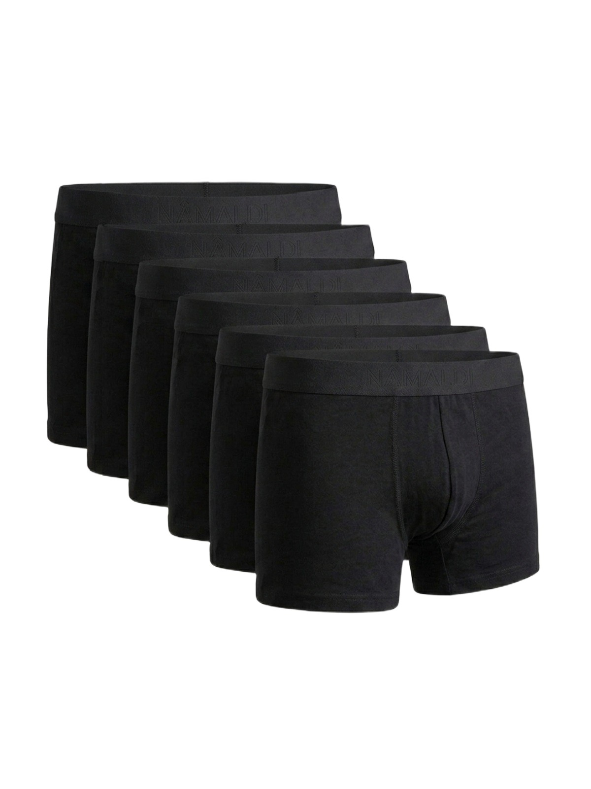 BoxerJTAW26BXR1901 128 BY NAMALDI %90 PAMUK %10  ELASTANLI ERKEK 6'LI JANTİ BOXERJanti